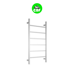 CBFTL94S Square 6 Rung Bathroom Non Heated Towel Ladder 920mm x 460mm-in stainless steel or chrome