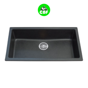 CBF S7946-B Black Kitchen Sink - Single Bowl - 790 x 460mm