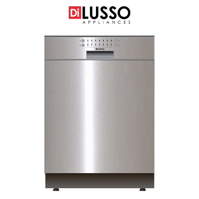 60cm Stainless Steel Freestanding Dishwasher by Di Lusso