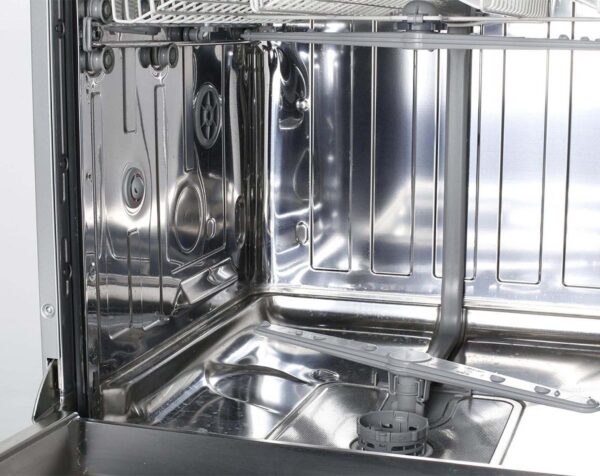 Euromaid EDW14S 60cm Dishwasher Stainless Steel 5 Program (inside view)
