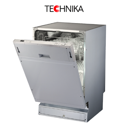 Technika TDX4INT-5 45cm Integrated Dishwasher, 9 place settings and 6 wash programs